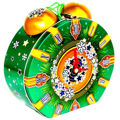 Детский новогодний подарок в картонной упаковке весом 580 грамм по цене 1725 руб с символом 2022 года